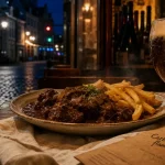 Restaurants in lille centre : table estaminet, carbonnade flamande fumante