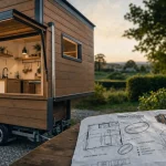 Tiny house toulouse sur roues, dossier technique et plans