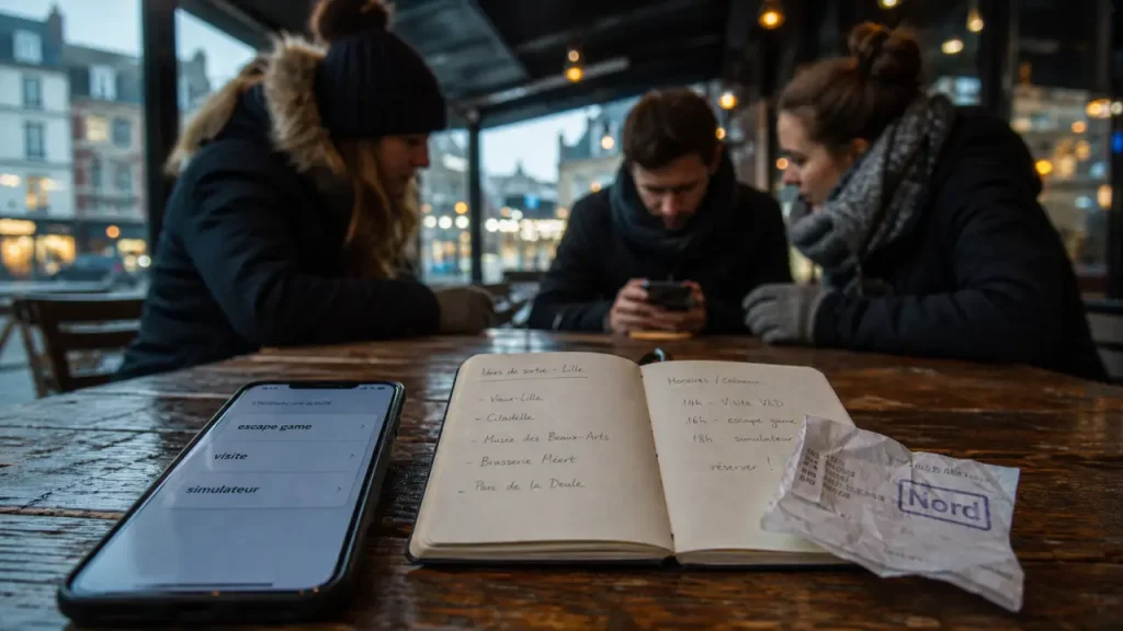 Activité dans le nord à Lille : choisir un créneau, avis et timing