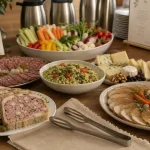 Bleu traiteur à Joué-l'Abbé : buffet froid réception