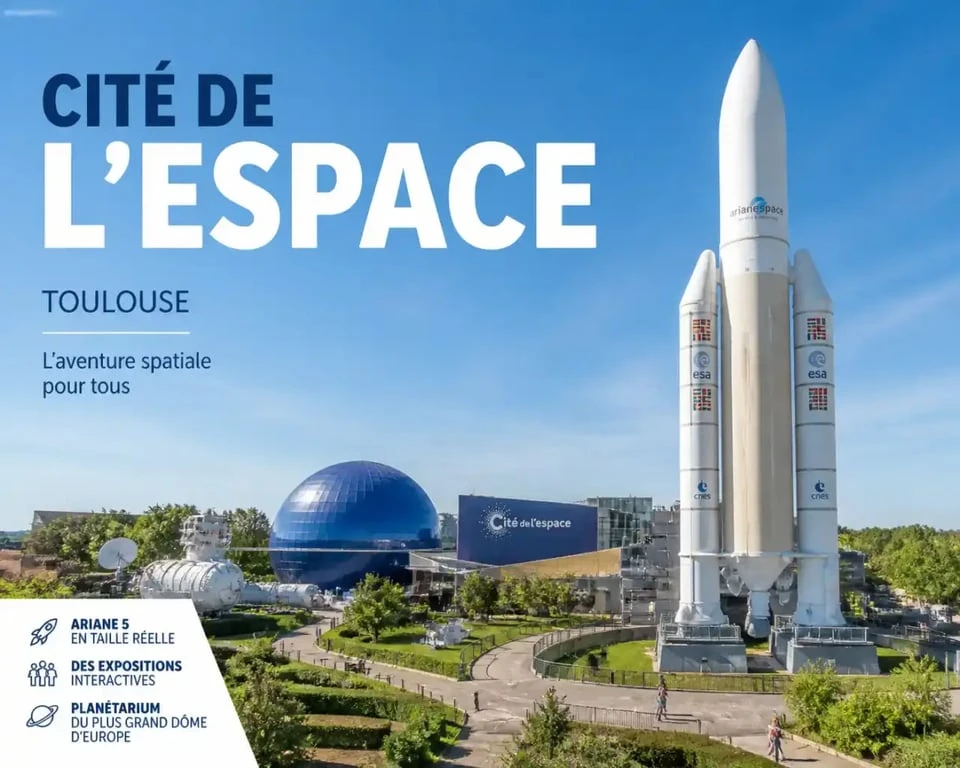 Cité de l'Espace activités enfants Toulouse