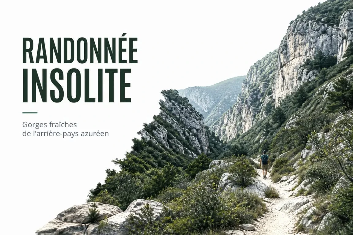Randonnée insolite côte d azur dans un vallon frais de l’arrière-pays