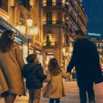 Nouvel an à Barcelone en famille : parents et enfants, Eixample, raisins