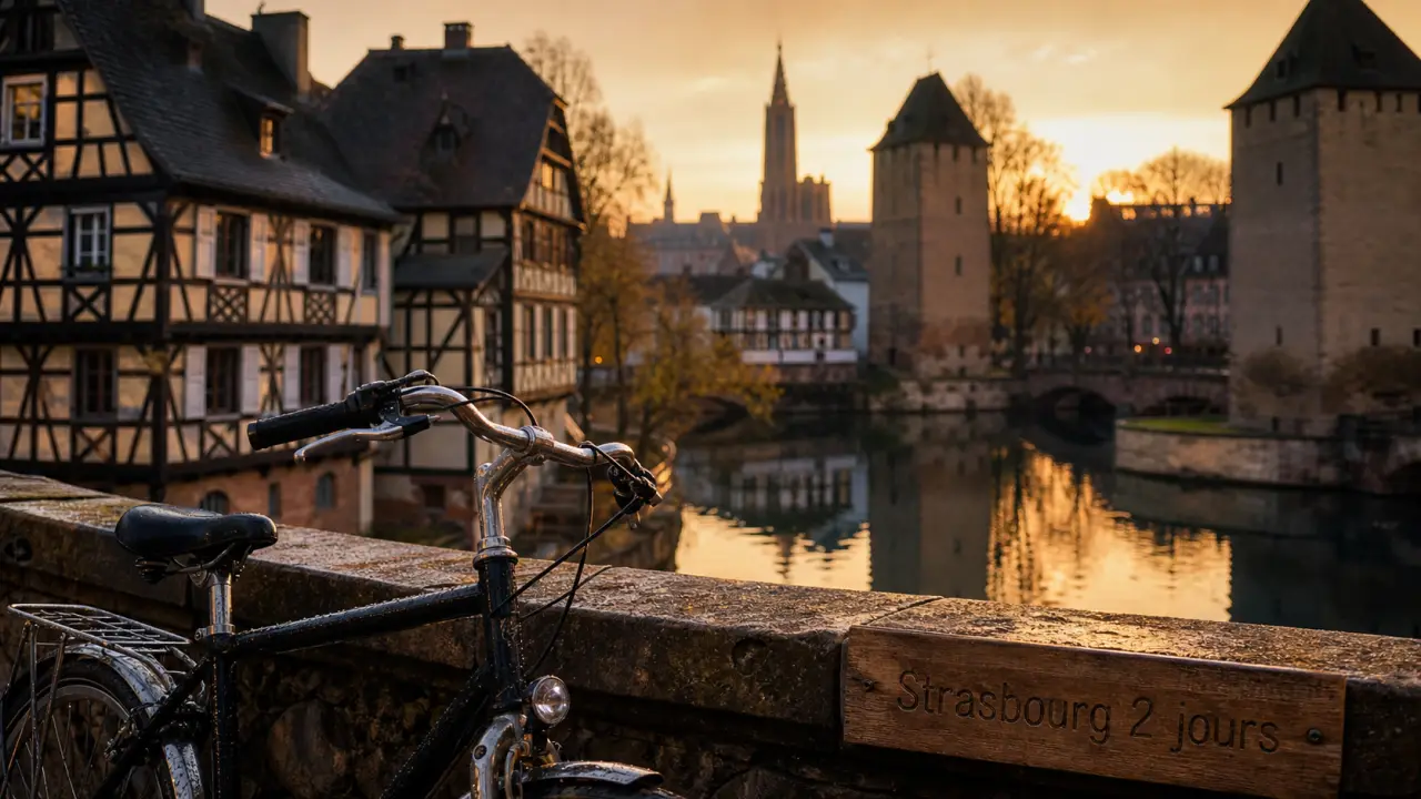 Passer un week end a strasbourg : vélo au canal de l’Ill