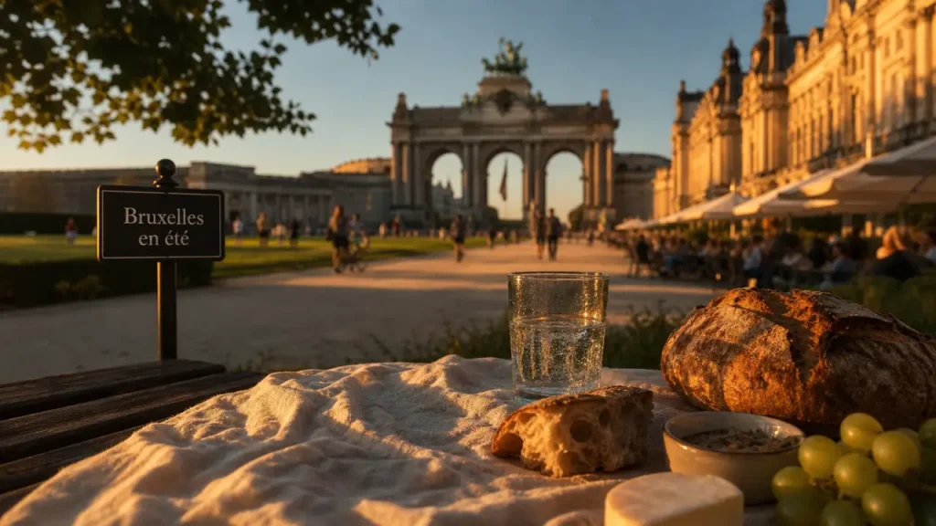 Que faire a bruxelles en juillet : pique-nique au Parc du Cinquantenaire, Bruxelles
