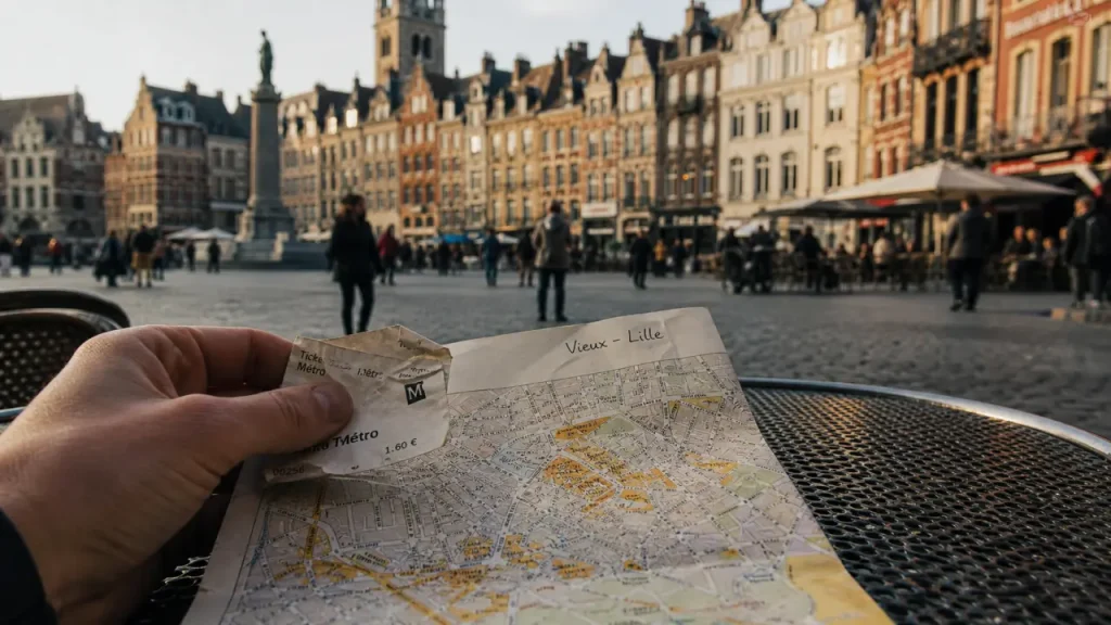 Que faire à Lille et ses alentours : Vieux-Lille, ticket métro et plan, Grand Place
