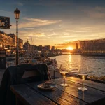Que faire a marseille le 31 decembre : rooftop au coucher du soleil près du Vieux-Port