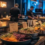 Traiteur original entreprise lyon : buffet créatif et minute tacos