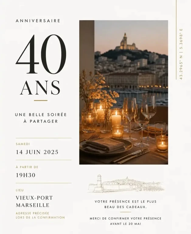 Idée anniversaire adulte Marseille