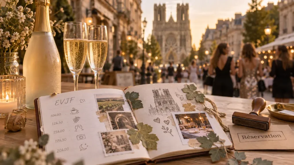 EVJF à Reims : 4 formats d&rsquo;activités pour une journée sur-mesure